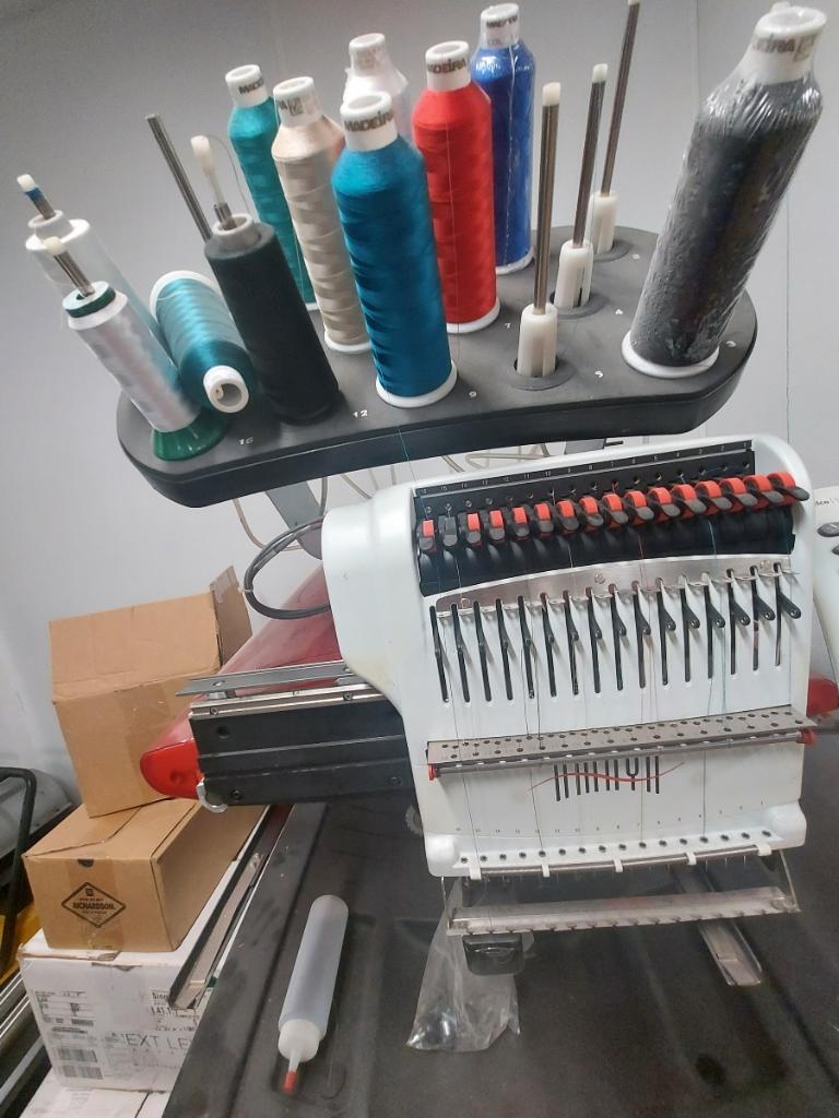 Melco Amaya XT 16 Needle Embroidery Machine