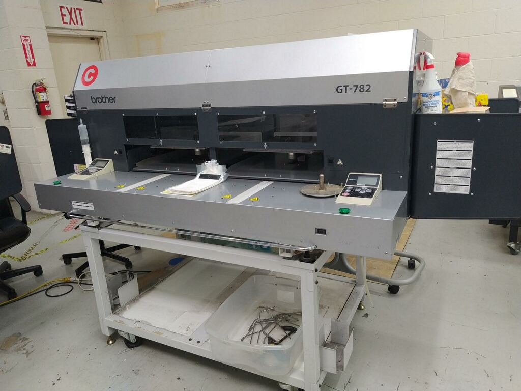 Brother GT782 Garment Printer Used