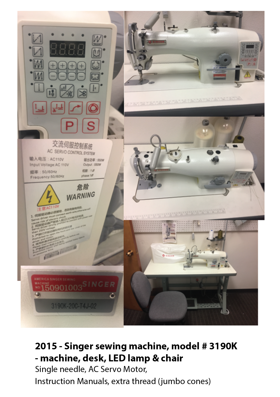 Singer Industrial Sewing Machine