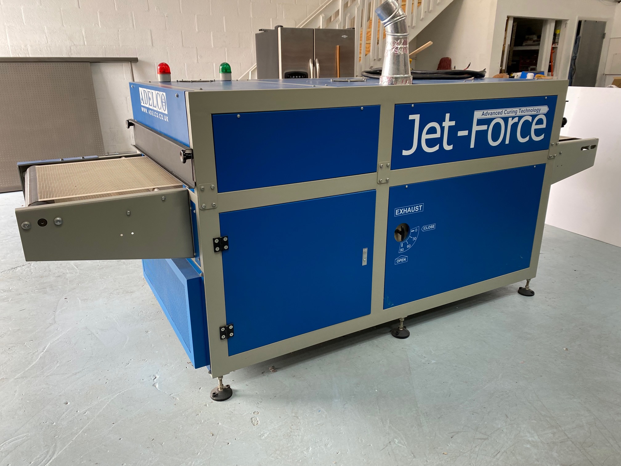 Adelco Jet Force Electric Conveyor Dryer