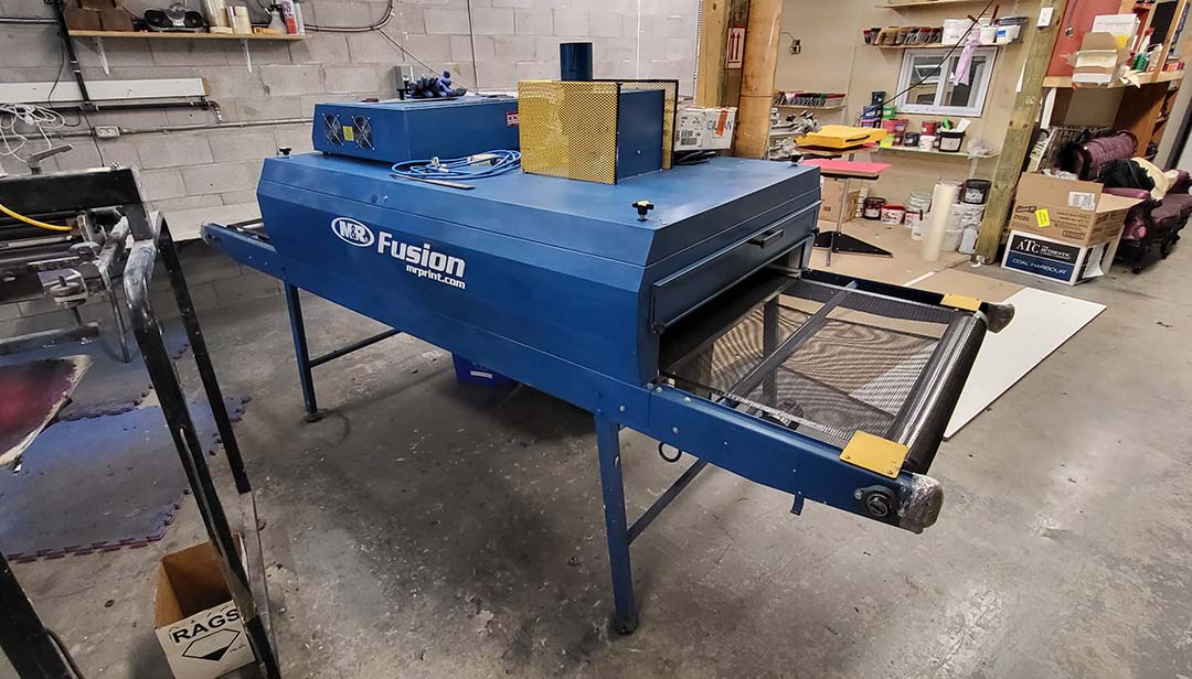 Screen printing/embroidery shop for sale