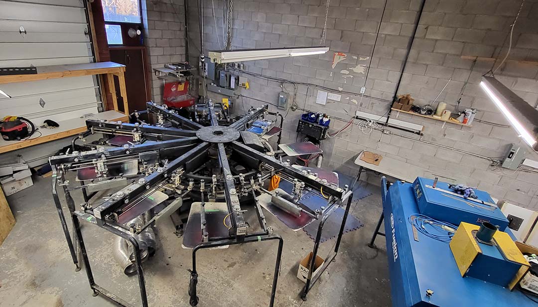 Tas Automatic Screen Printing Press 8 color