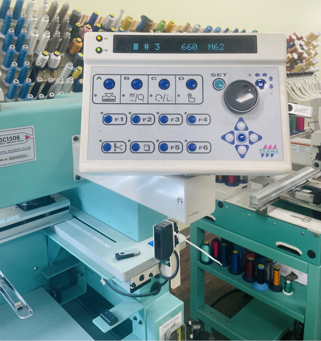 Used 2003 Tajima eight head TFHXIIC1508