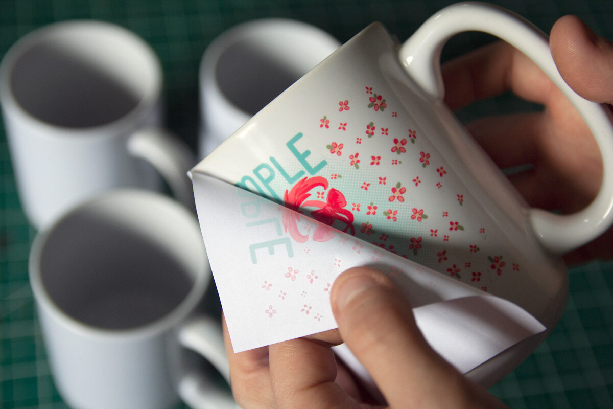 heat transfer to dye cup