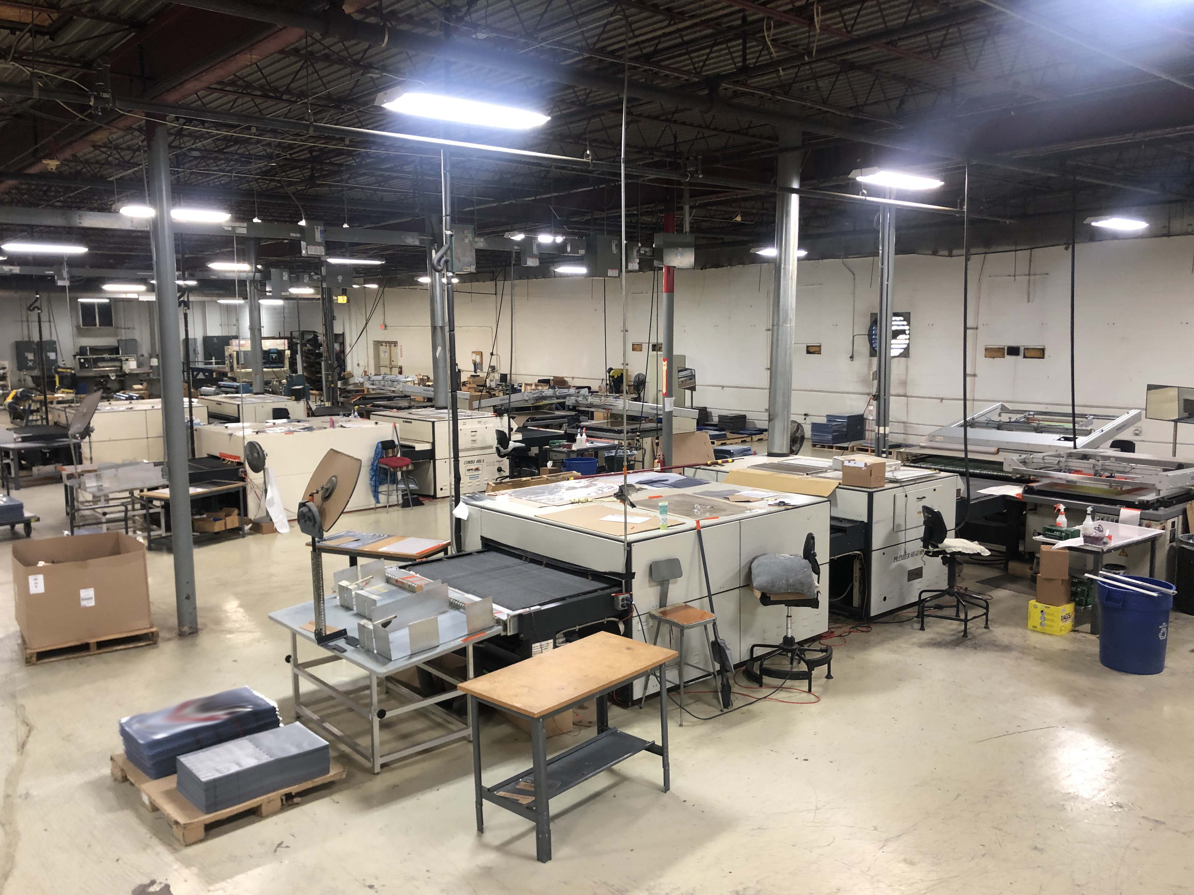 Thieme/SPE UV Screen Printing Lines Complete