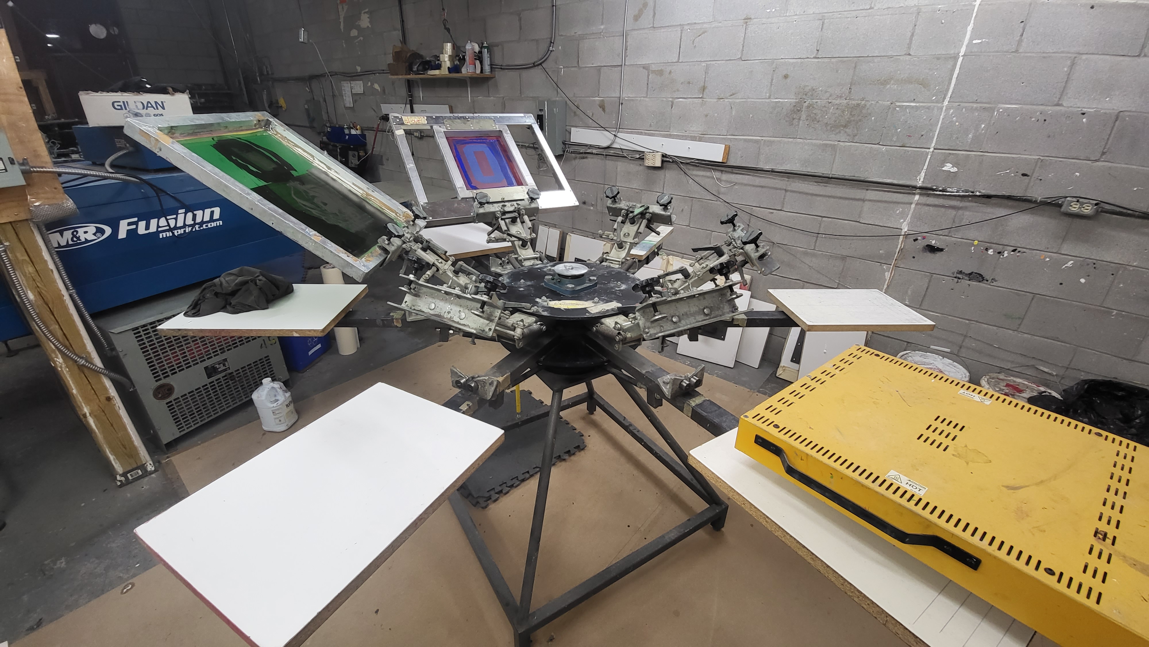 Screen Printing numbering system