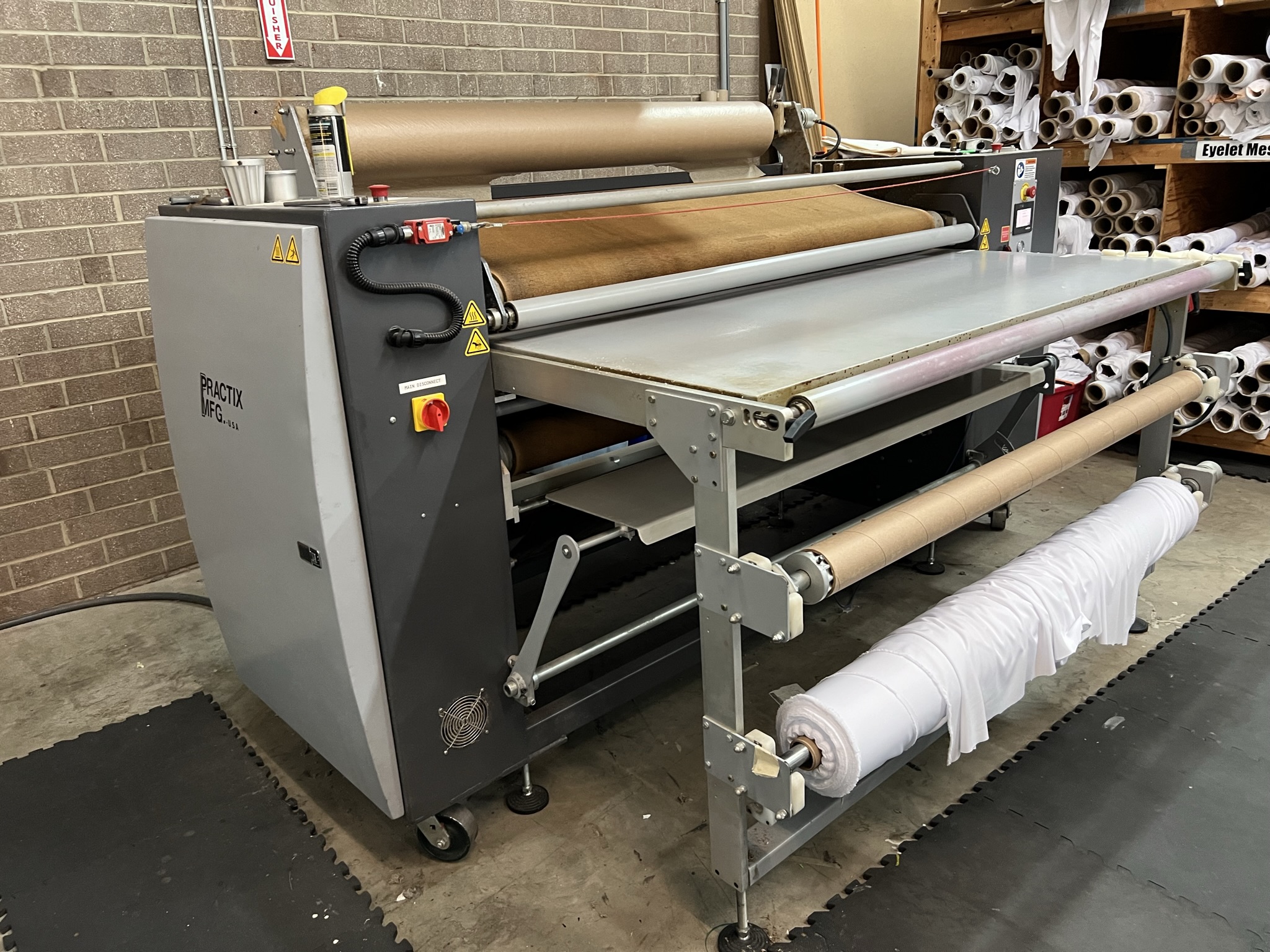 sublimation roll press
