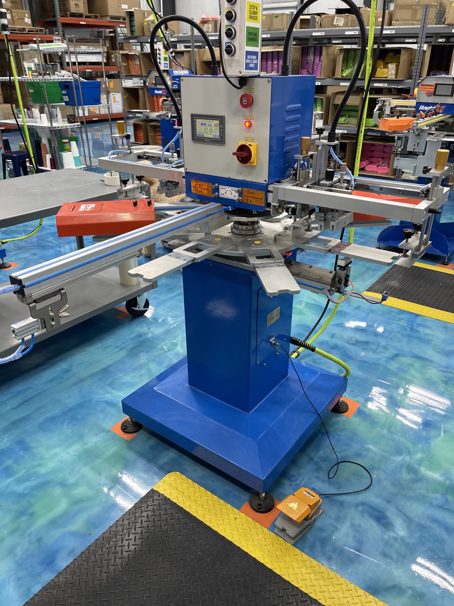 2 Color Koozie Screen Printing Machine