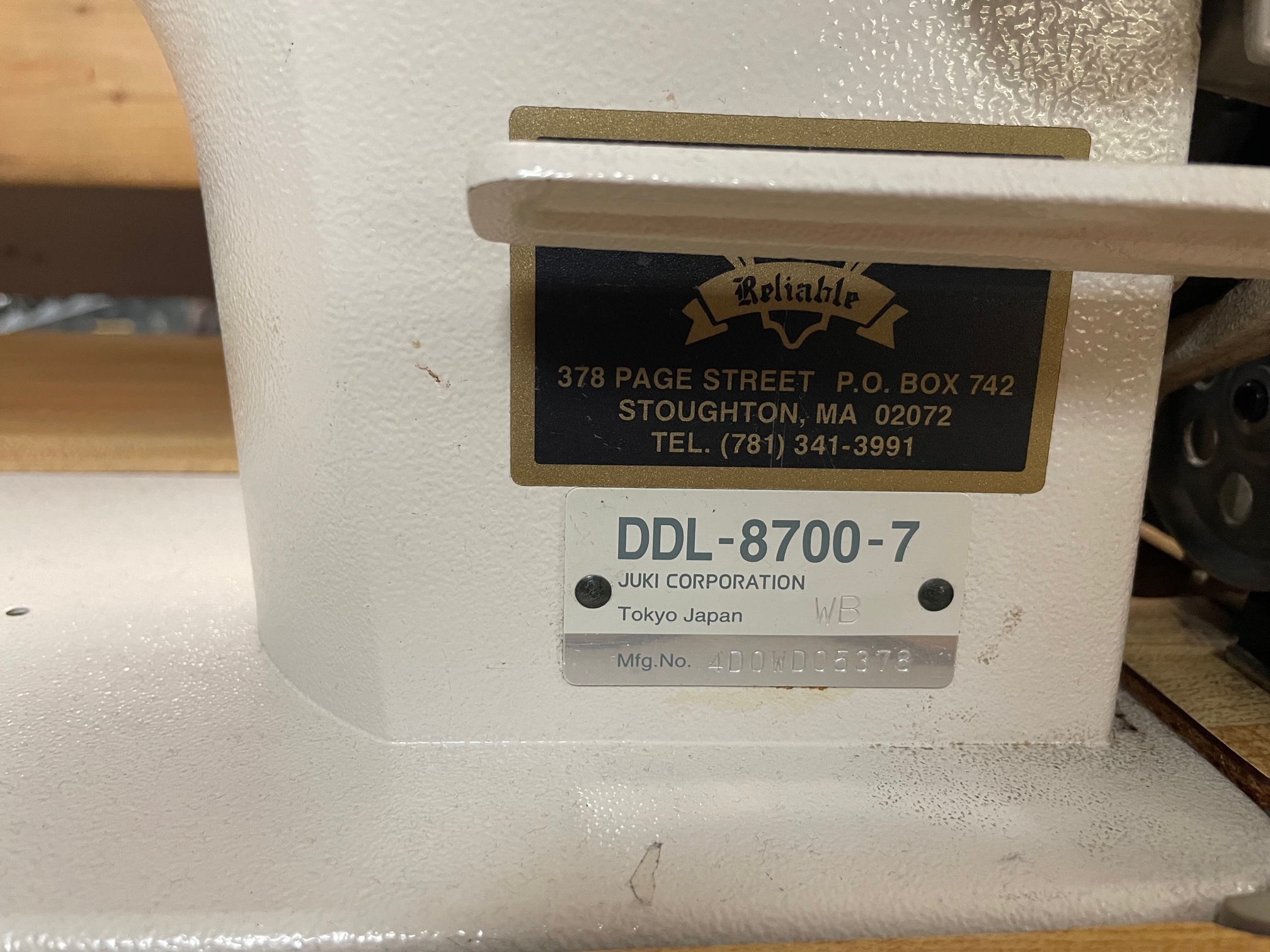 (3) Juki Sewing Machines For Sale