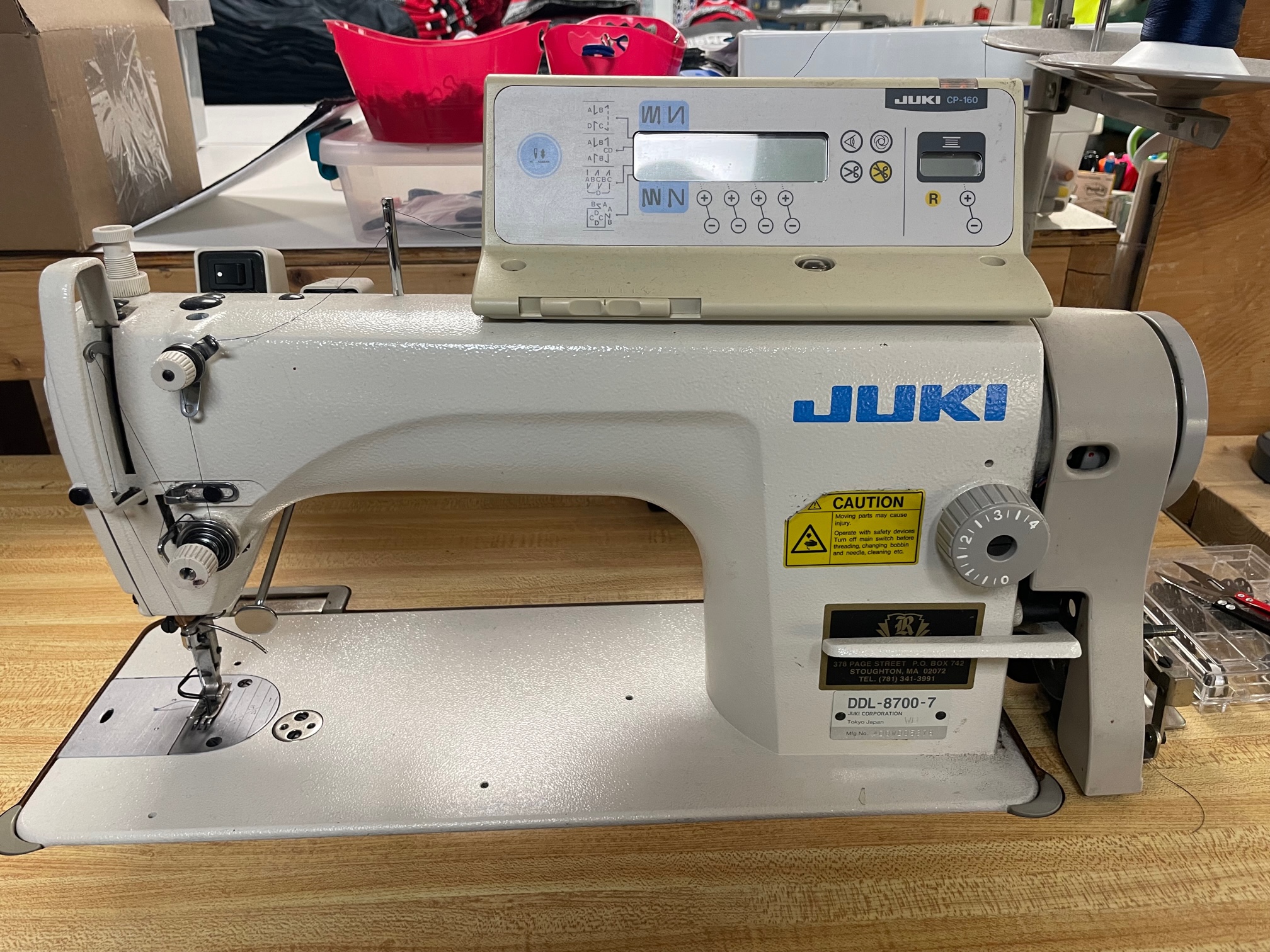 (3) Juki Sewing Machines For Sale