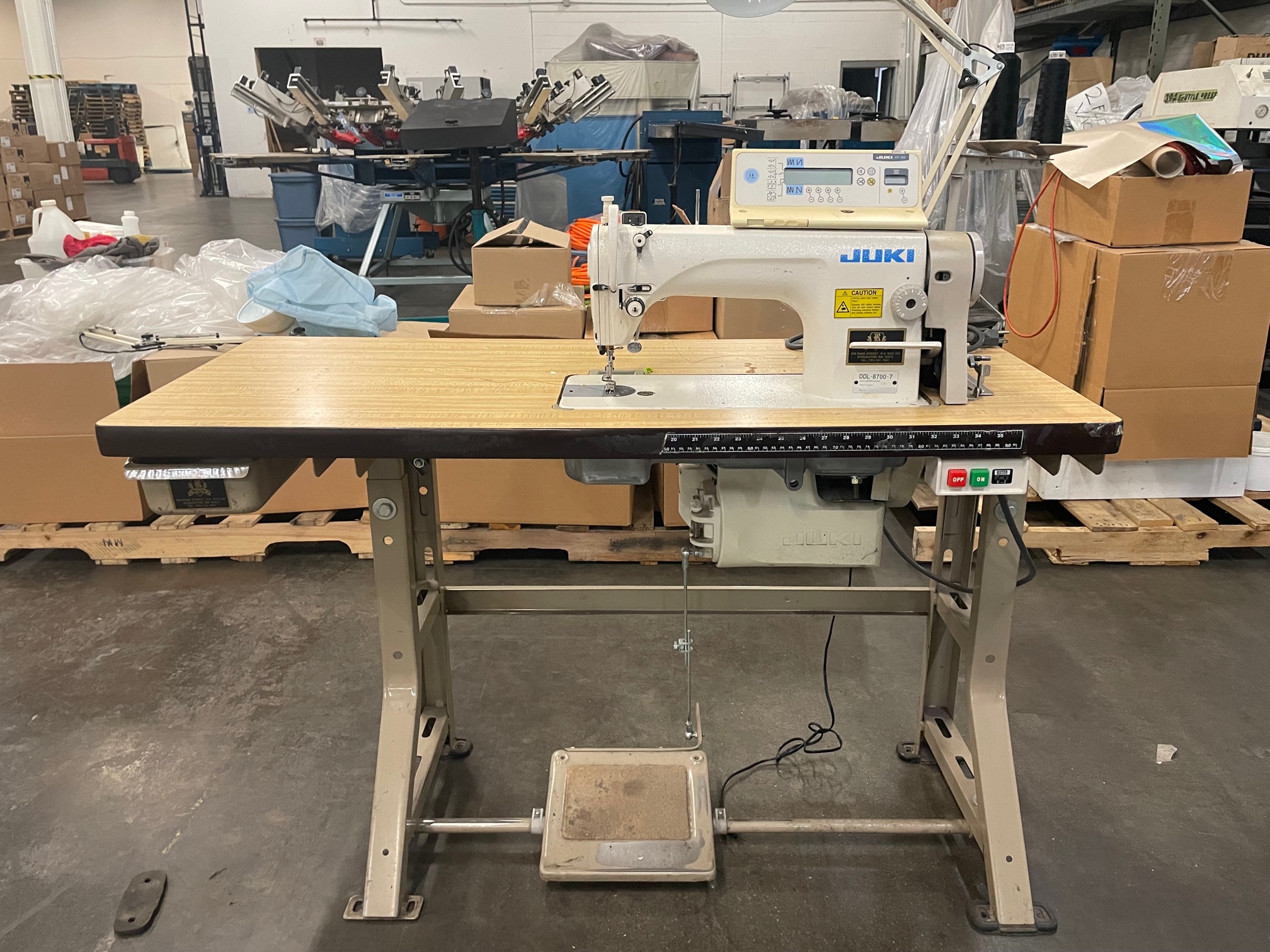 (3) Juki Sewing Machines For Sale