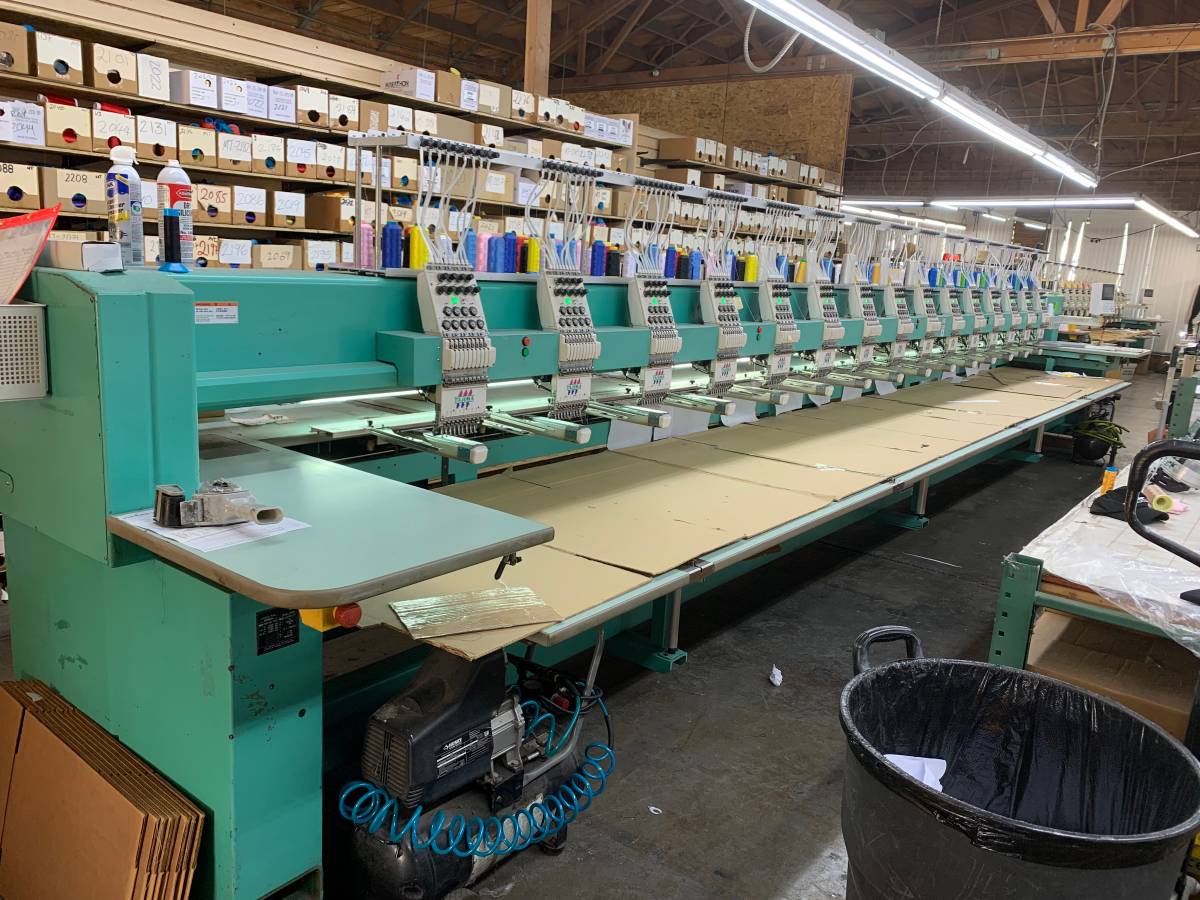 2014 TAJIMA STKNC915 Embroidery Machine