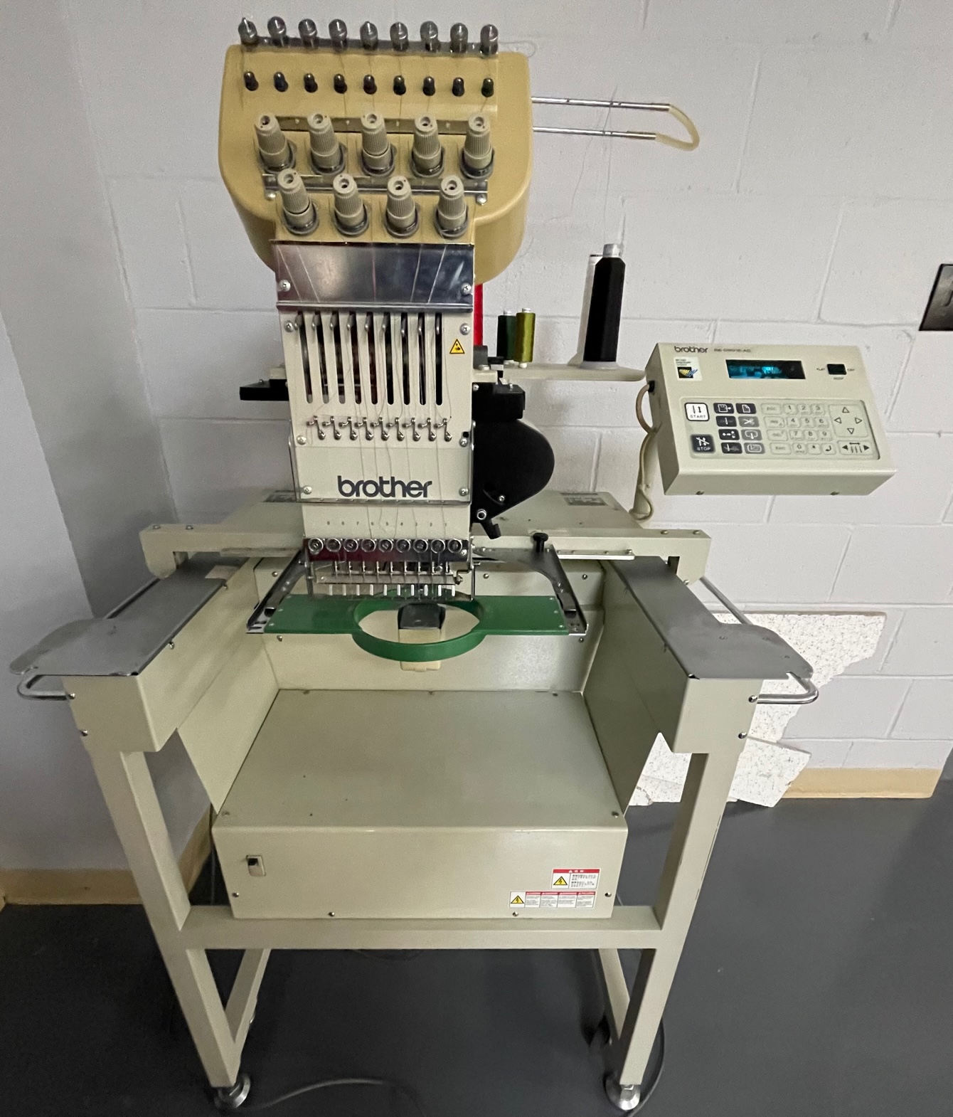 (2) Brother Single Head Embroidery Machines For Sale