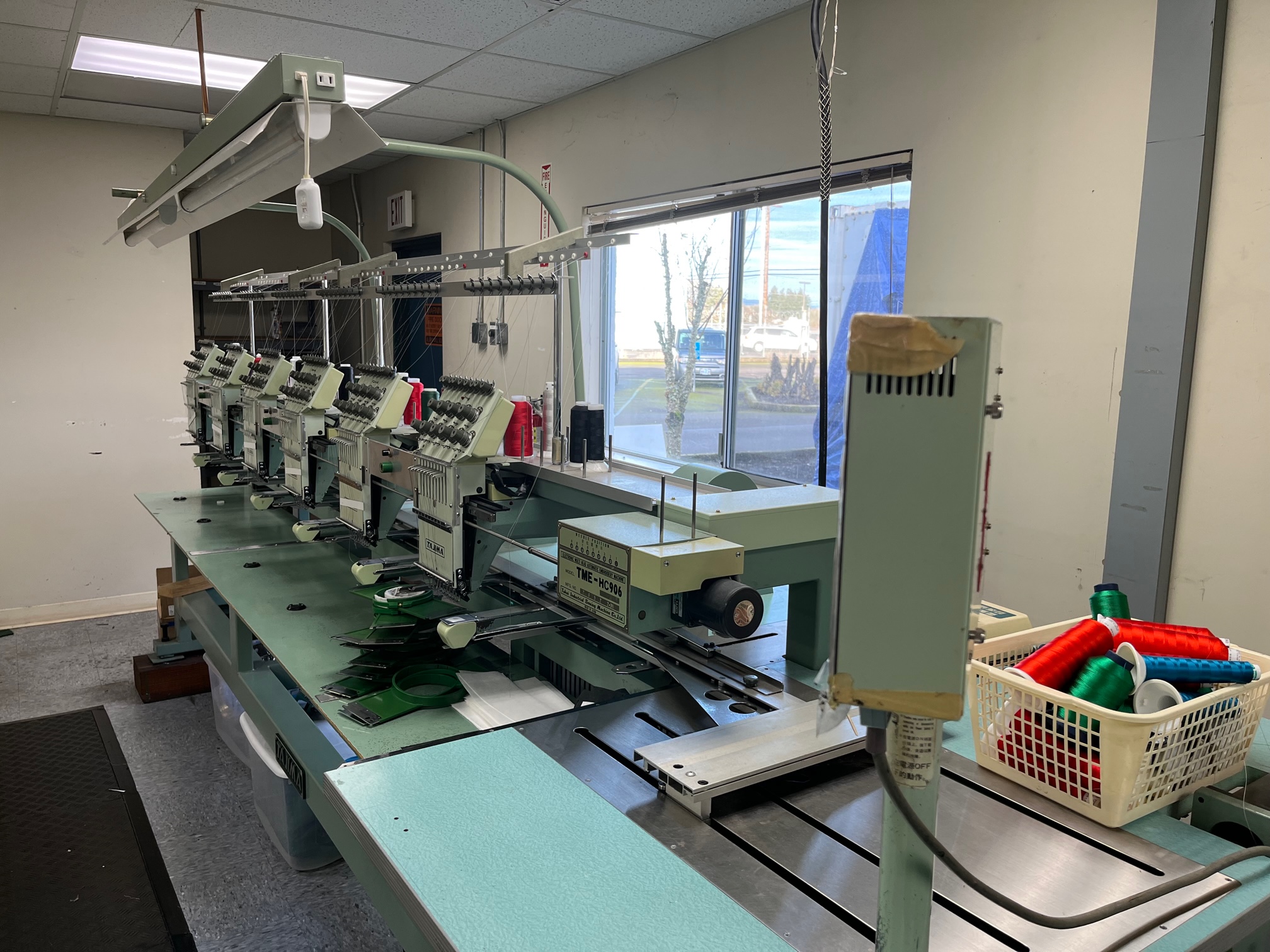 Tajima TMEHC906 Industrial Embroidery Machine