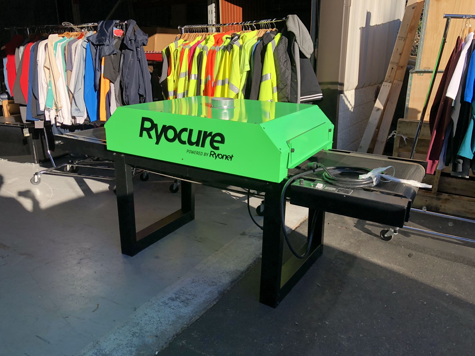 Screen printing shop for sale