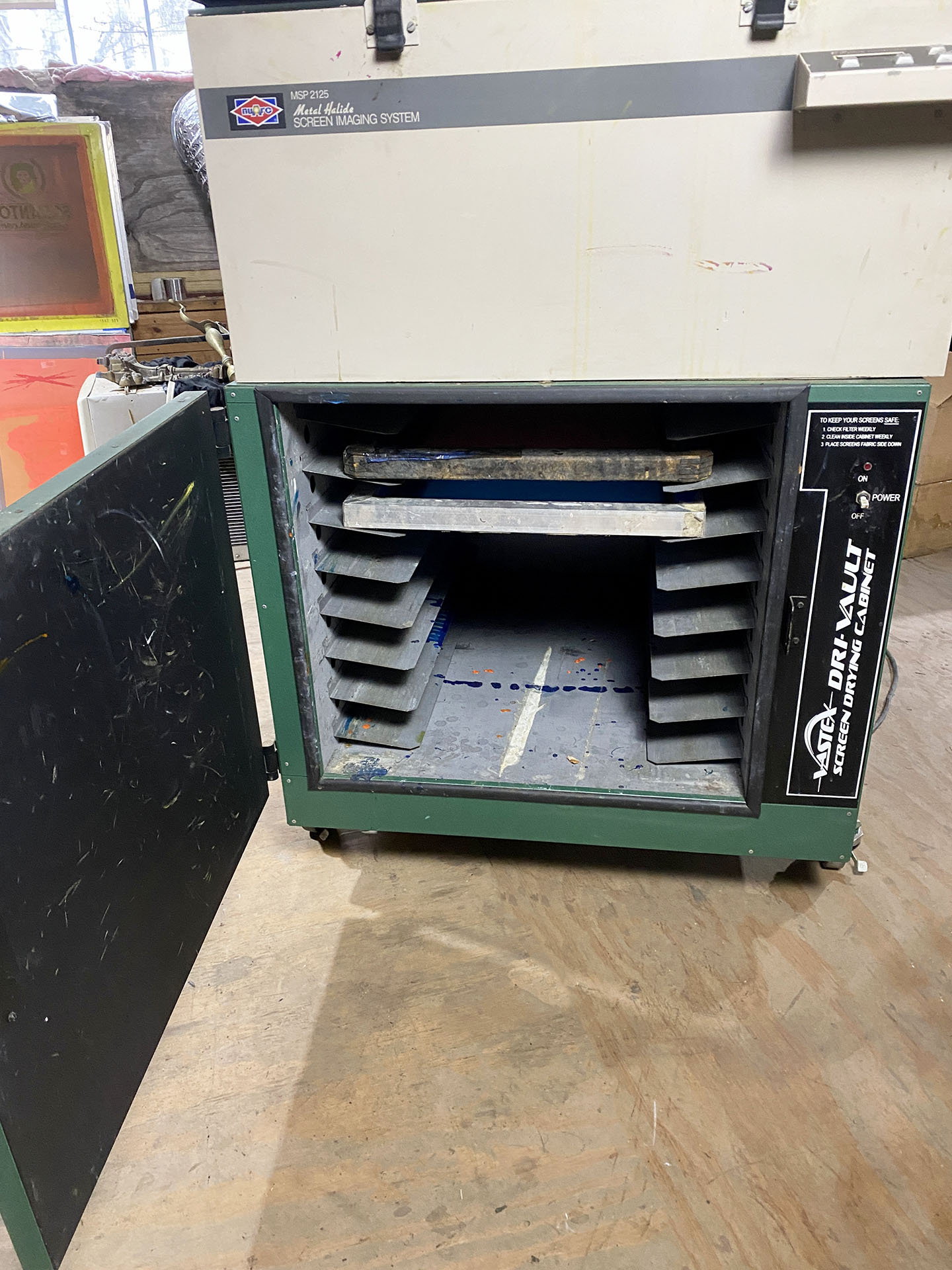 NuArc MSP 2125 Exposure Unit / Vastex DriVault