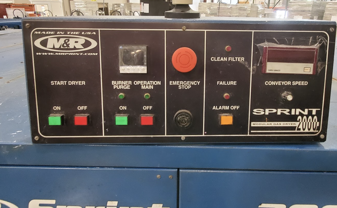 M & R Sprint 2000 & 3000 dryers available