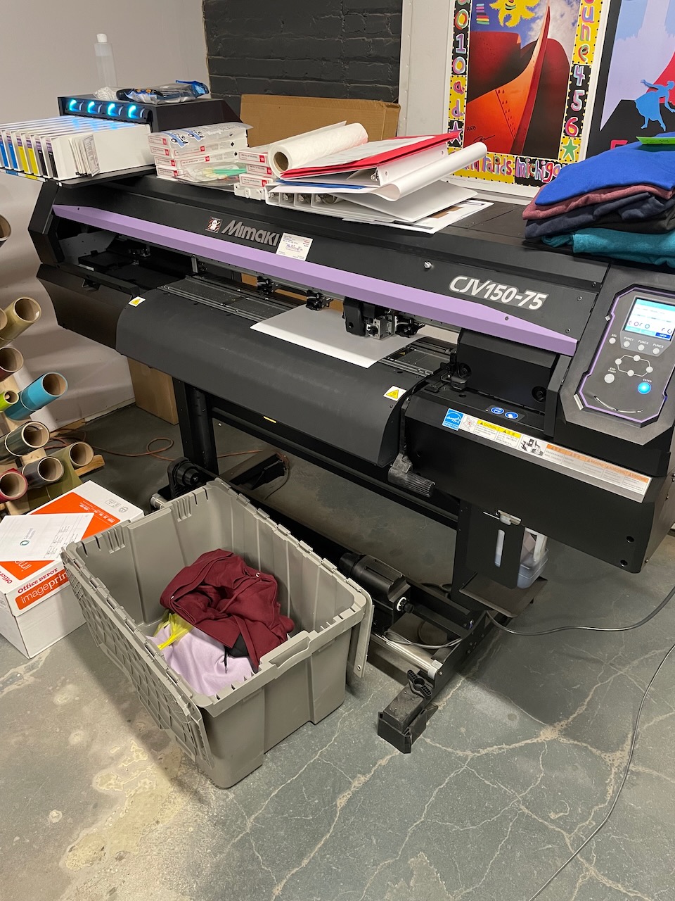 Mimaki CJV15075 EcoSolvent Printer/Cutter