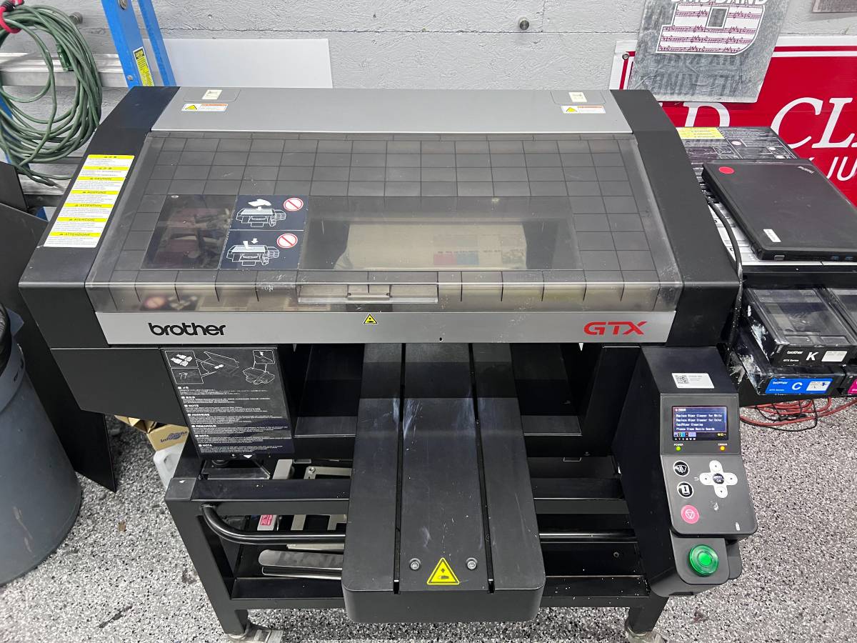 Used Brother GTX422 DTG Printer For Sale, 5,000