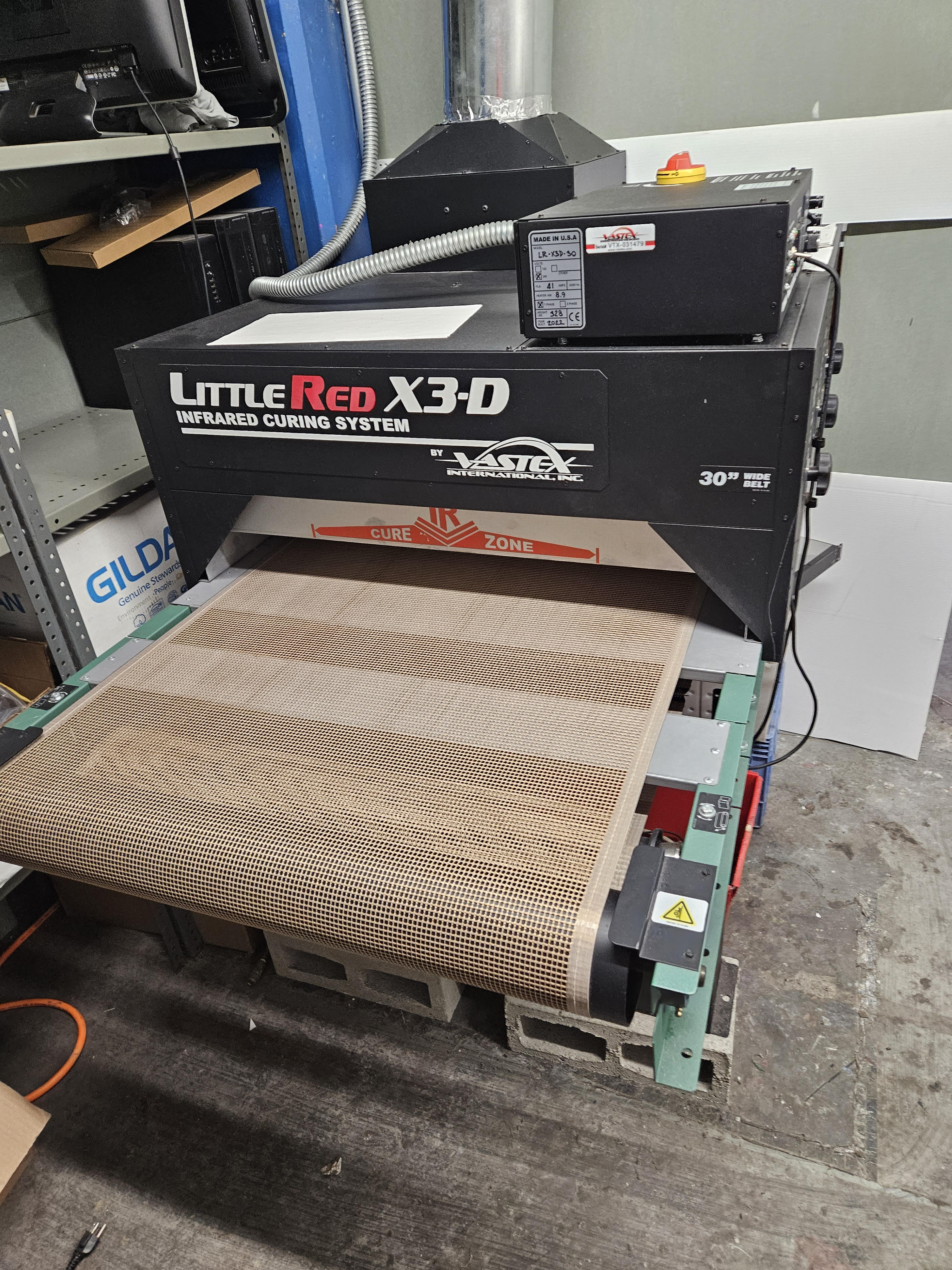 Vastex Little Red X3D 30" dryer