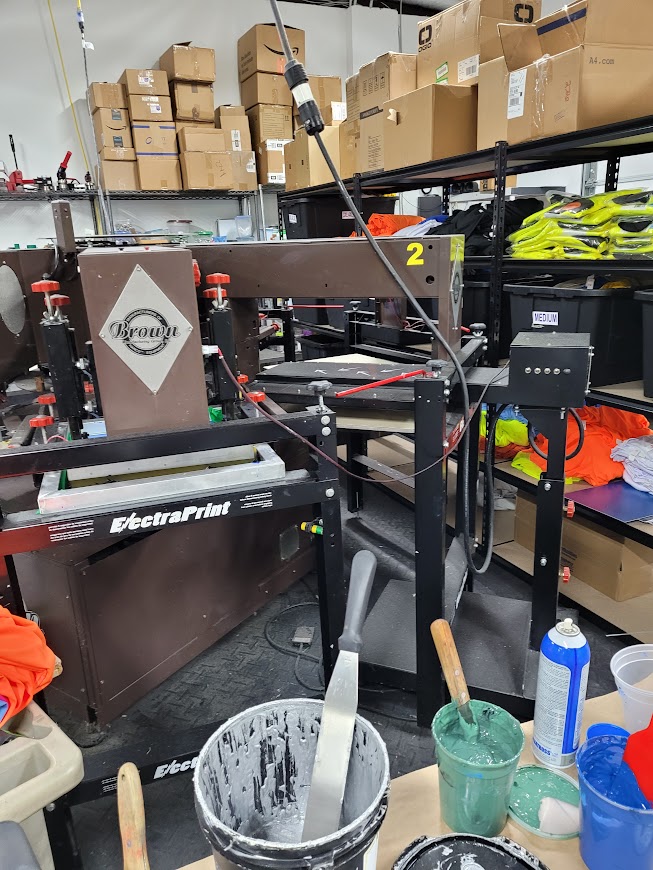 All of my Screen Printing Equipment