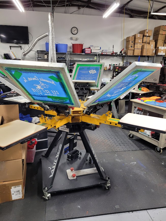 All of my Screen Printing Equipment