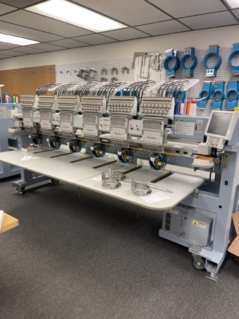 Used Barudan 2019 6 heads Embroidery Machine