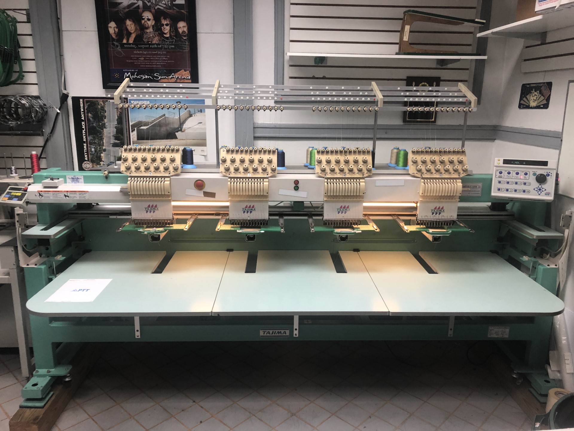 Tajima TMFXIIC1204 4 Head, 12 Needle