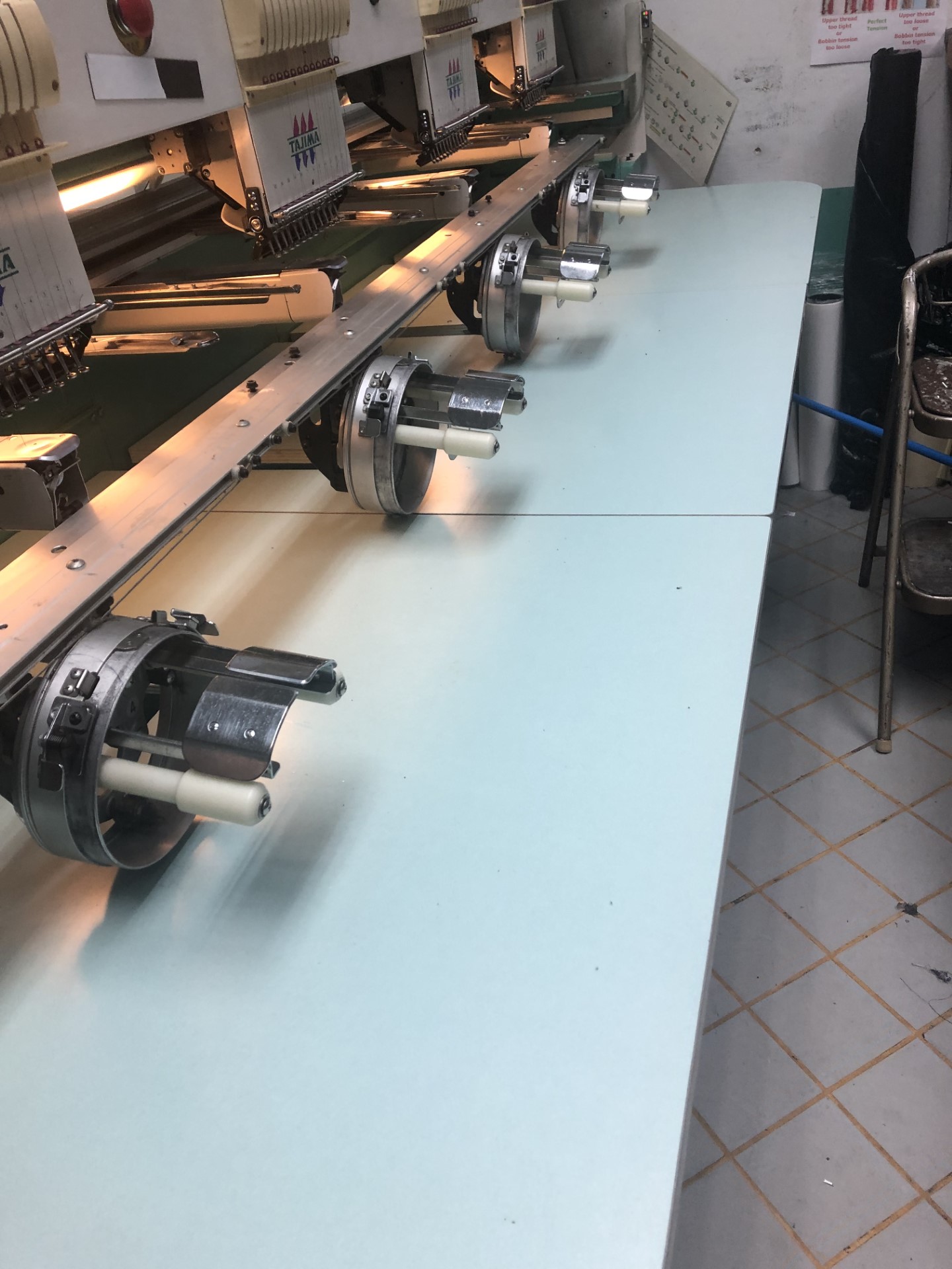 Tajima TMFXIIC1204 4 Head, 12 Needle