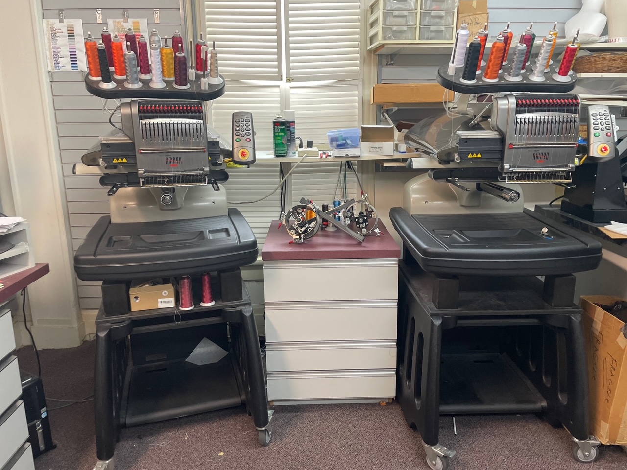 Amaya XT Embroidery Machines, 2