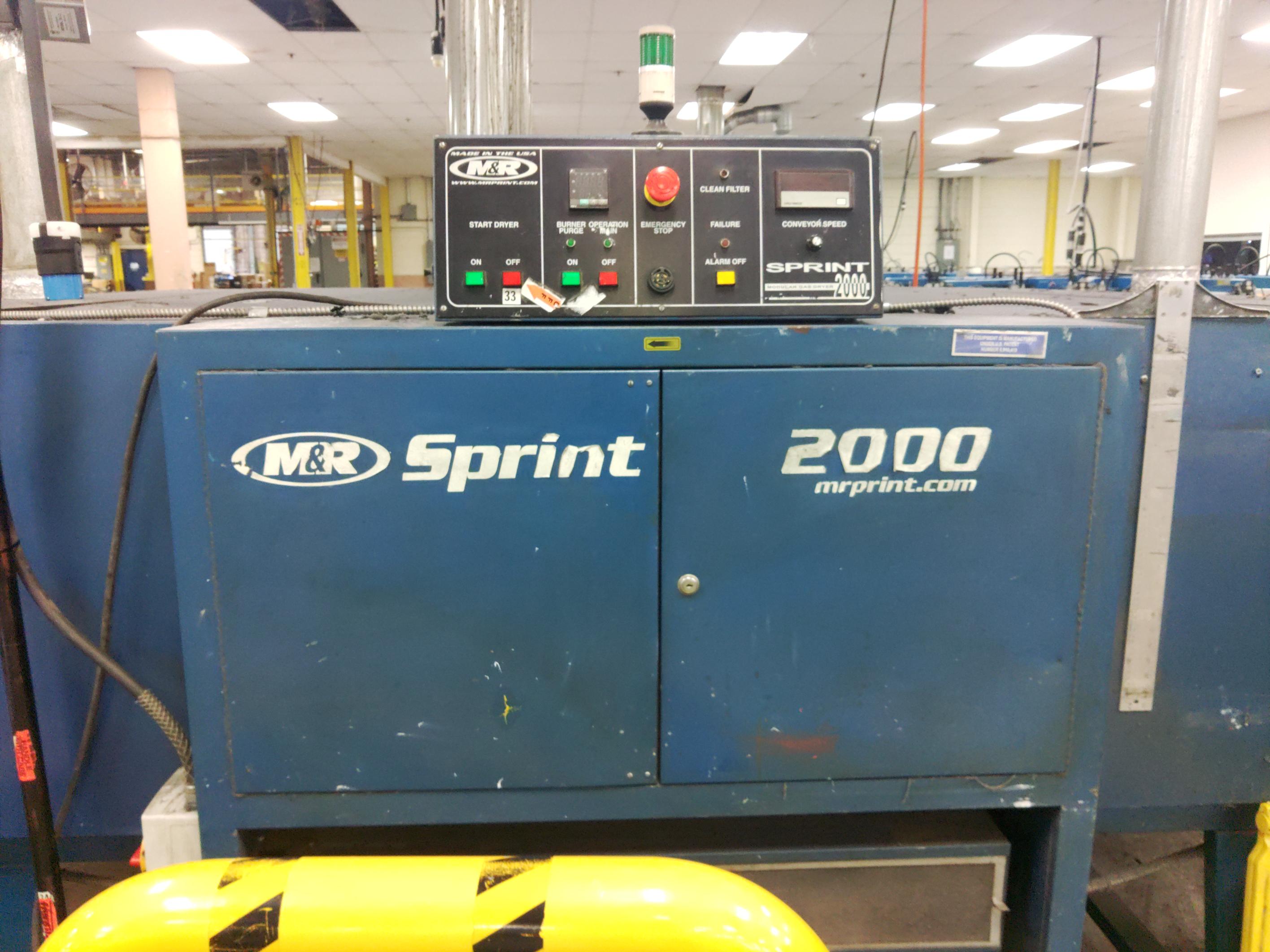 72" Sprint 2000 Gas Dryer