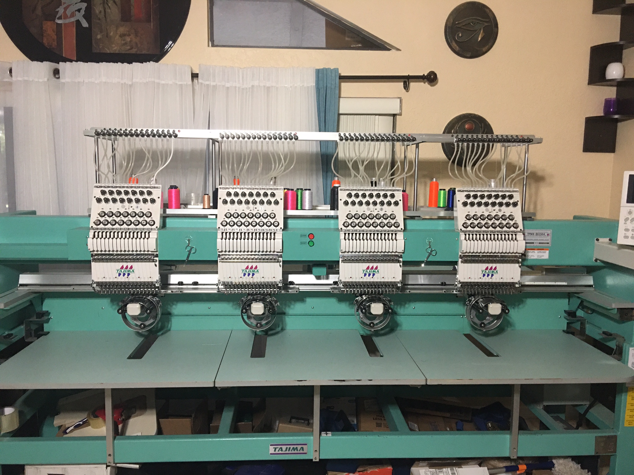 Tajima Industrial Embroidery Machine TFMXC1504