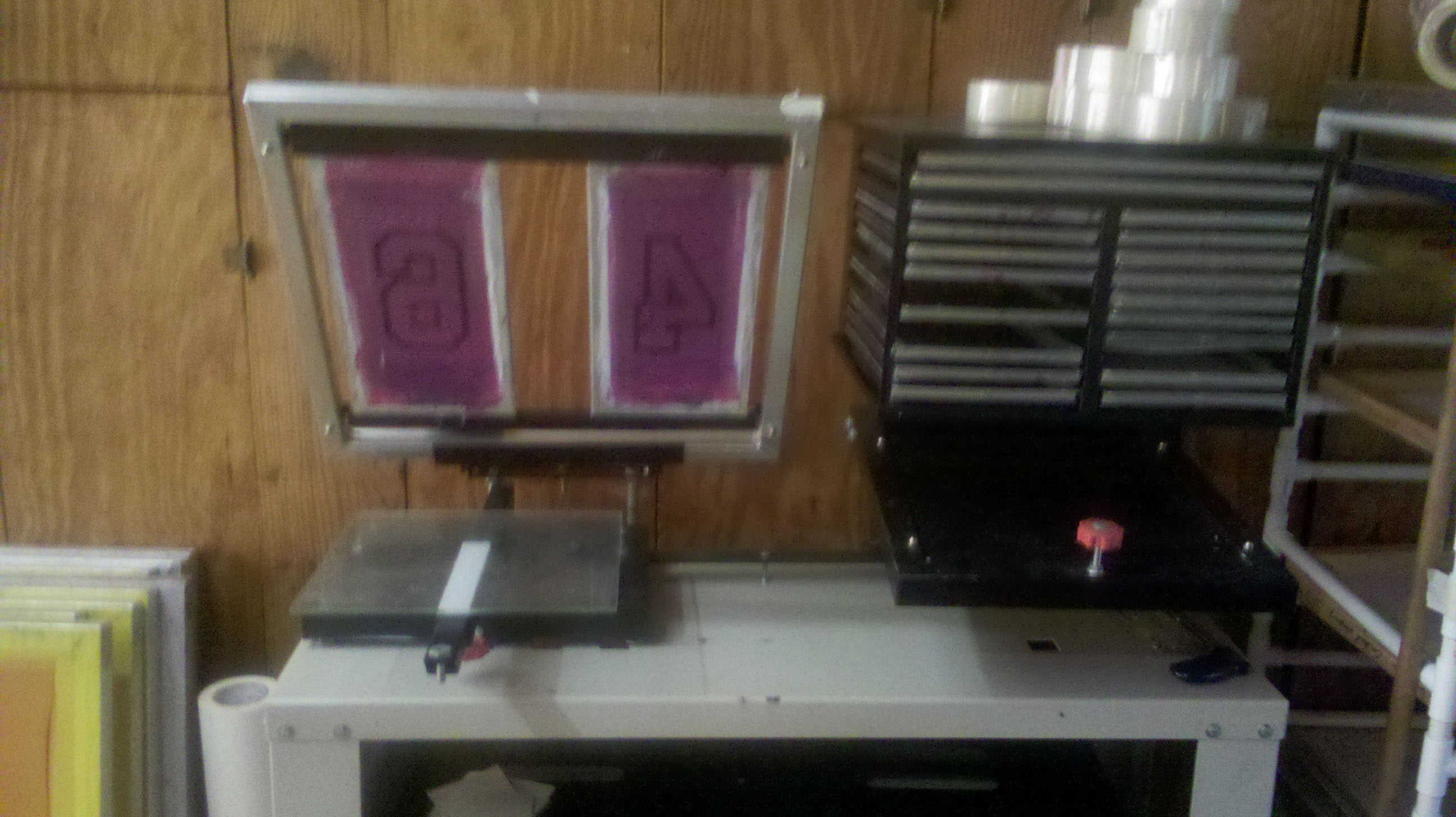 Brown Slider Numbering Press