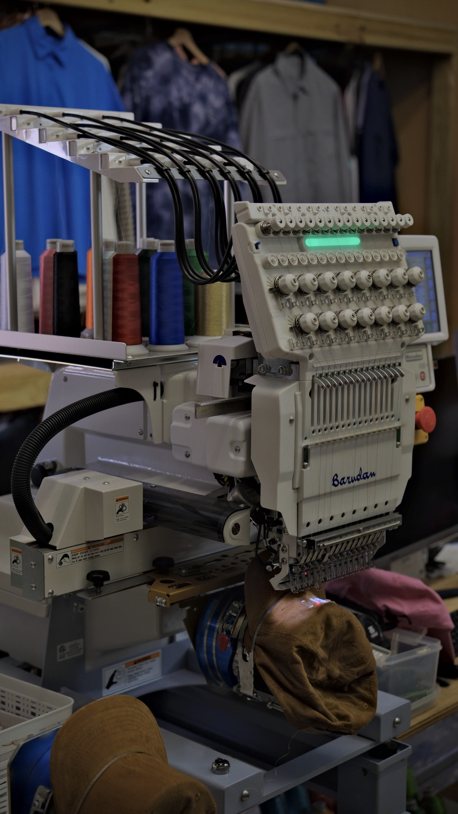 2024 Barudan CB3 Single Head Embroidery Machine