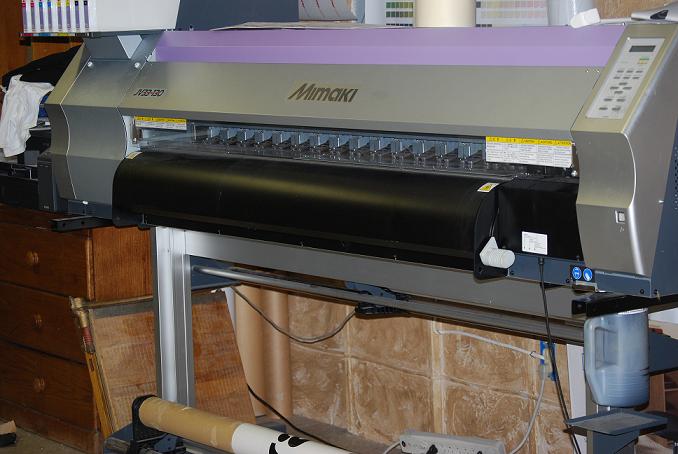 used solvent printer