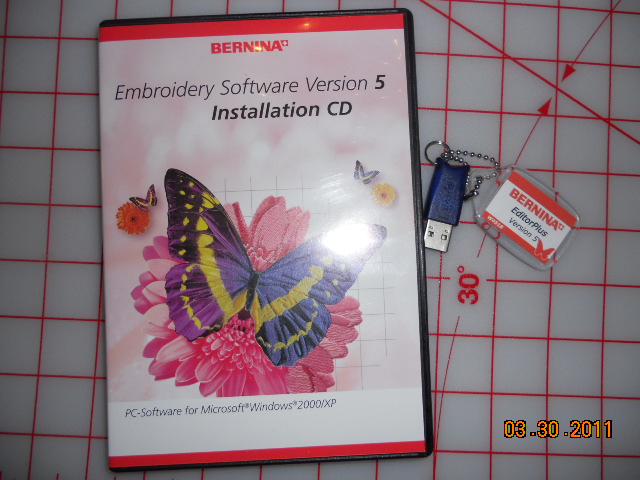 bernina embroidery software version 5