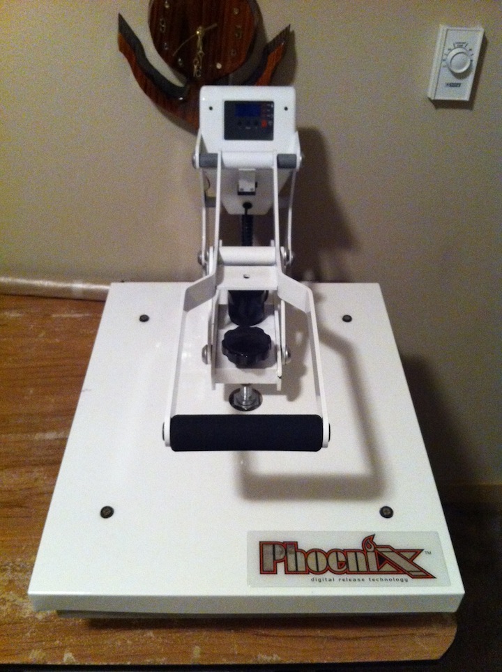 Phoenix phire heat press Phoenix phire heat press