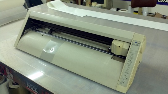 reverse printing sticker