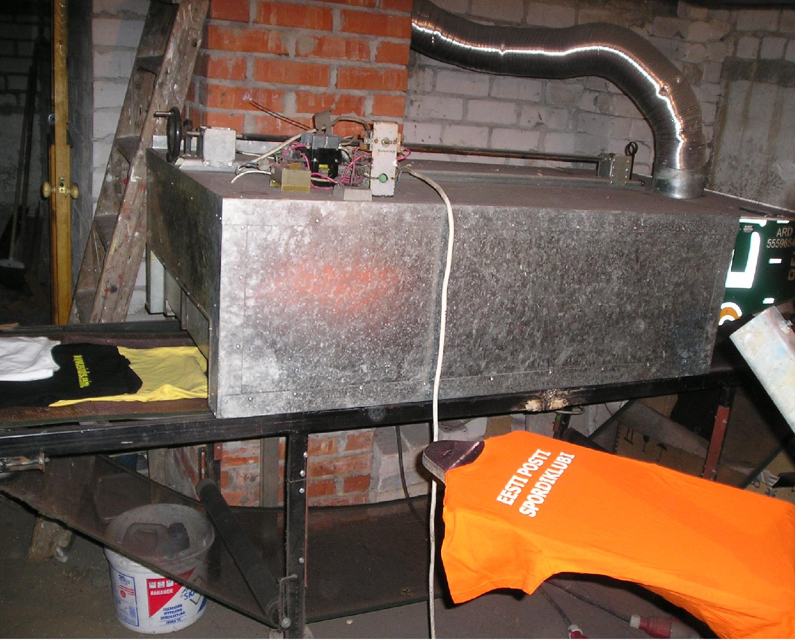 Used screen printing equipment for sale (Estonia Europe)