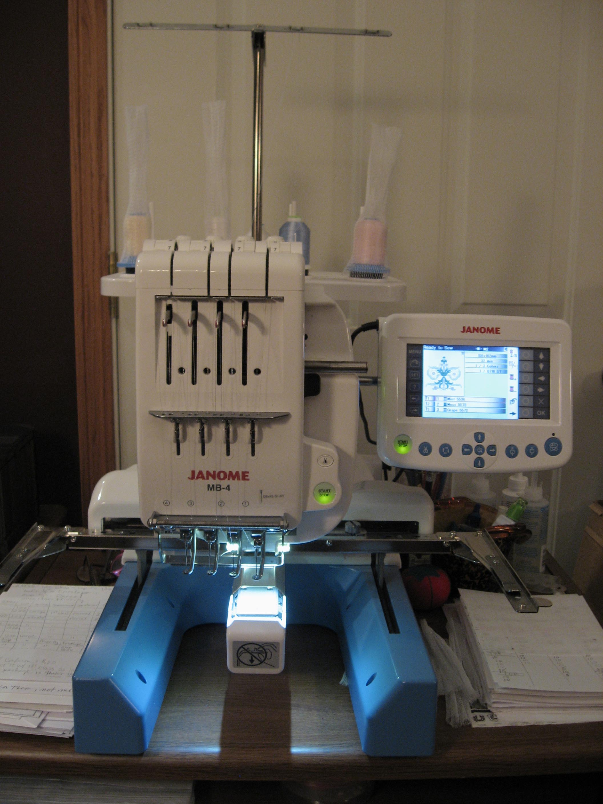 Janome Mb4 4 needle 3800
