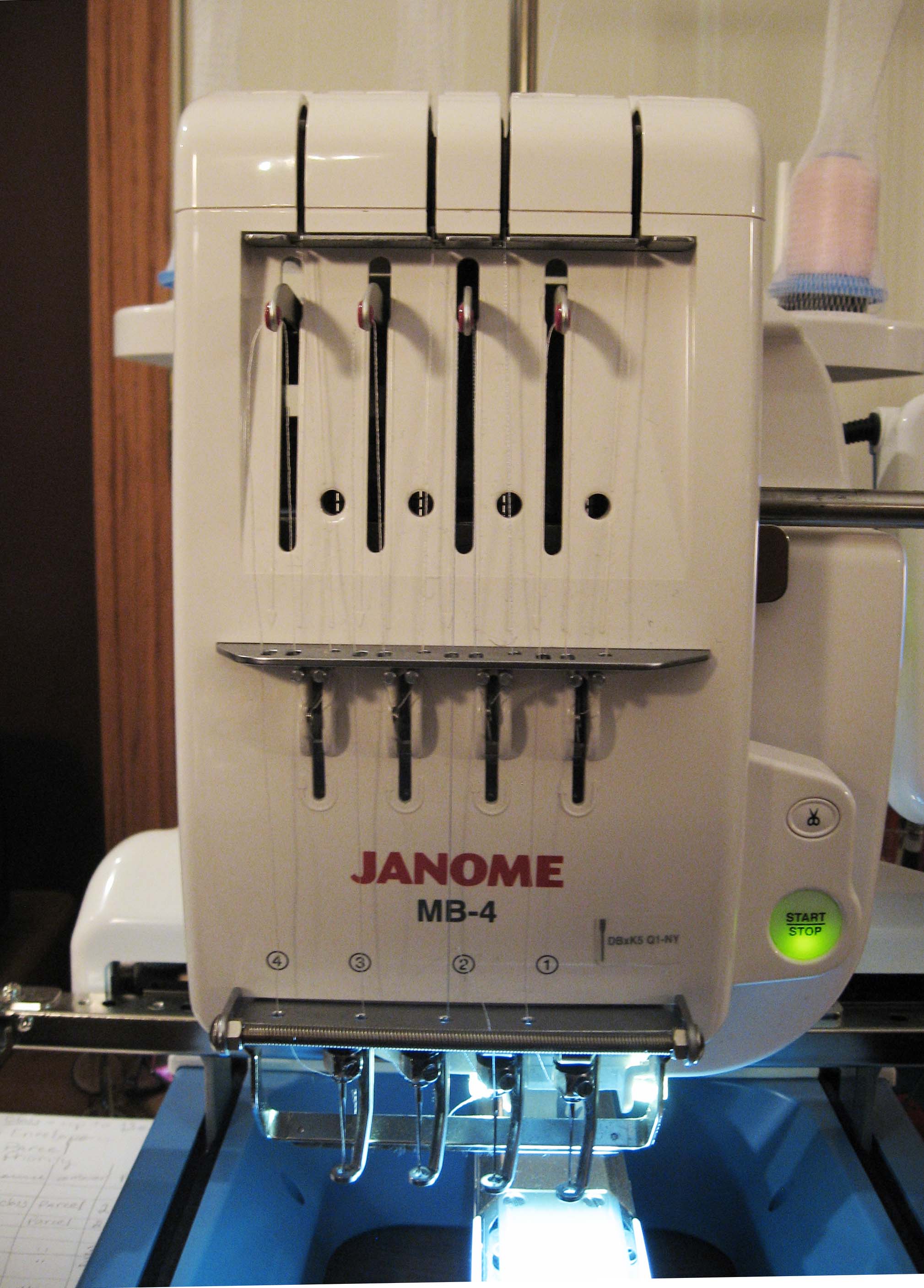Janome Mb4 4 needle 3800
