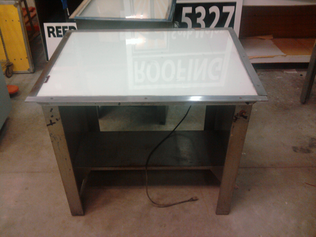 light table light table