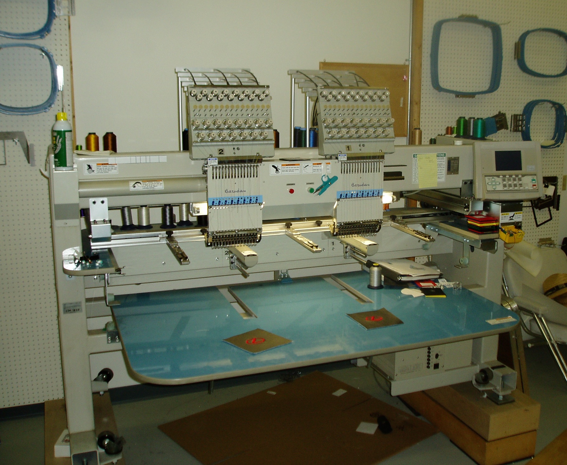 2001 Barudan 8 head and 2 head embroidery machines-p1010090.jpg