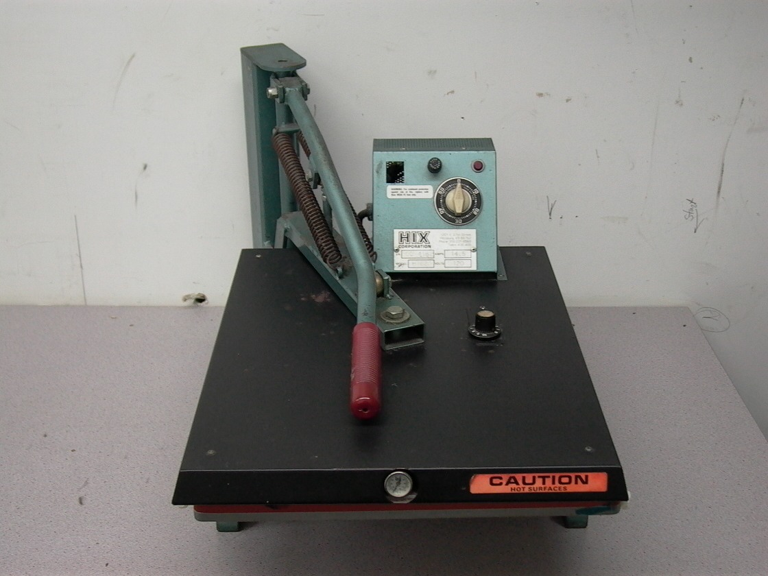 Hix 16" X 20" Clam Shell Swingarm Heat Press