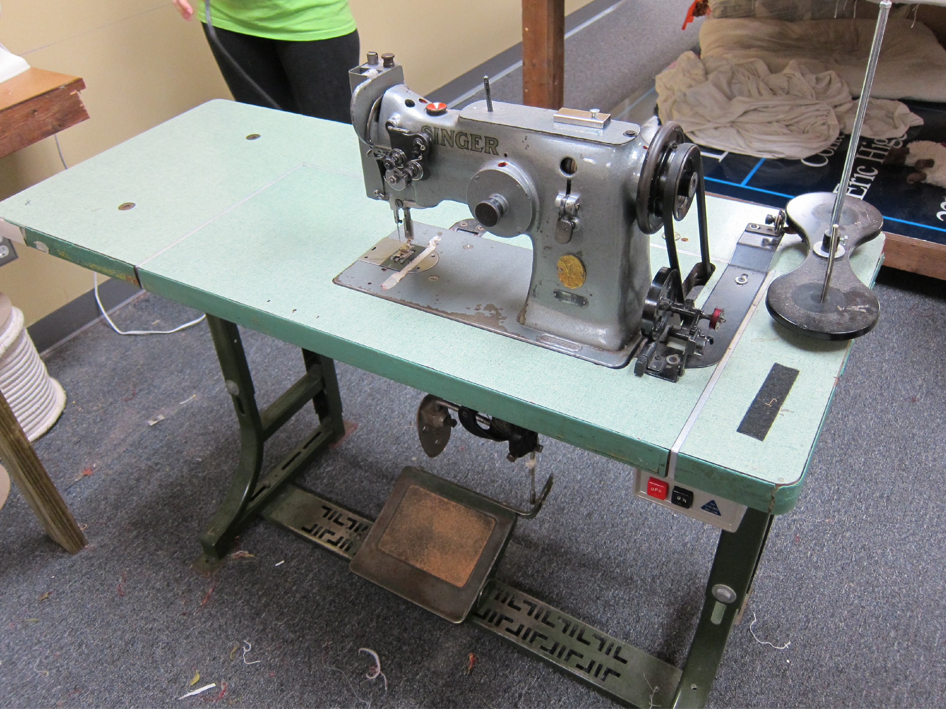 3 industrial sewing machines