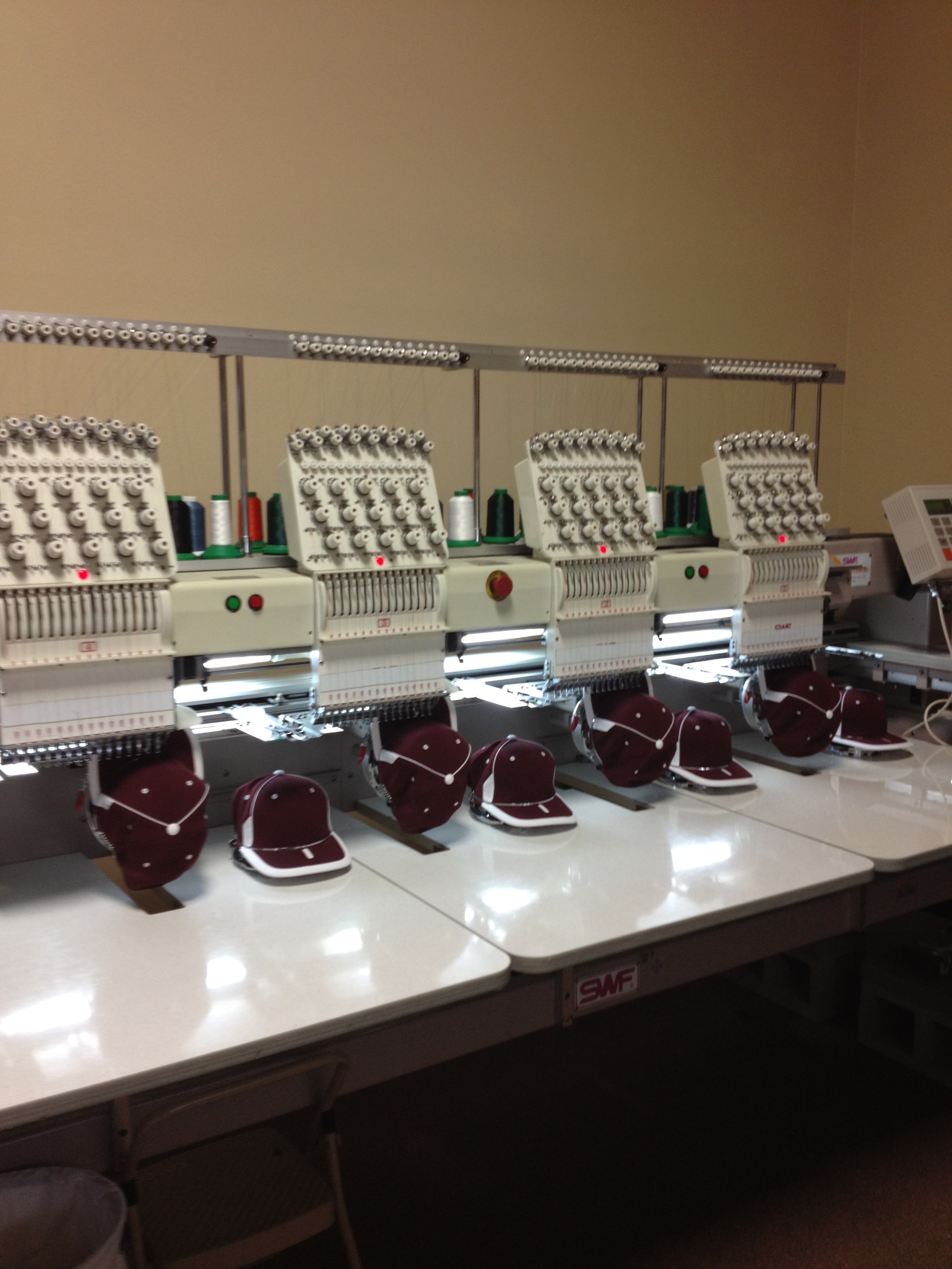 2005 SWF/BUK150445C Commercial Embroidery Machine