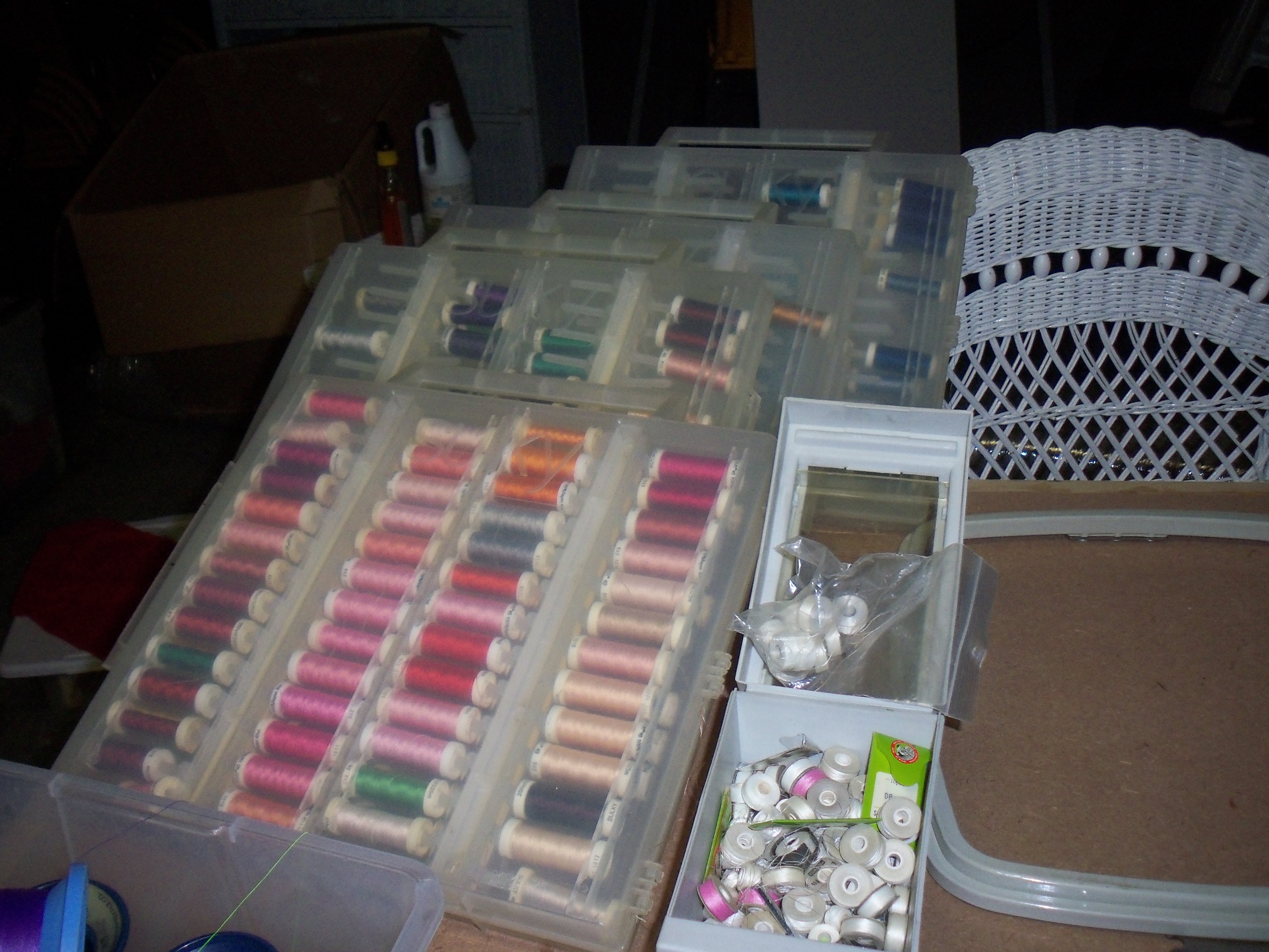 Professional embroidery machine