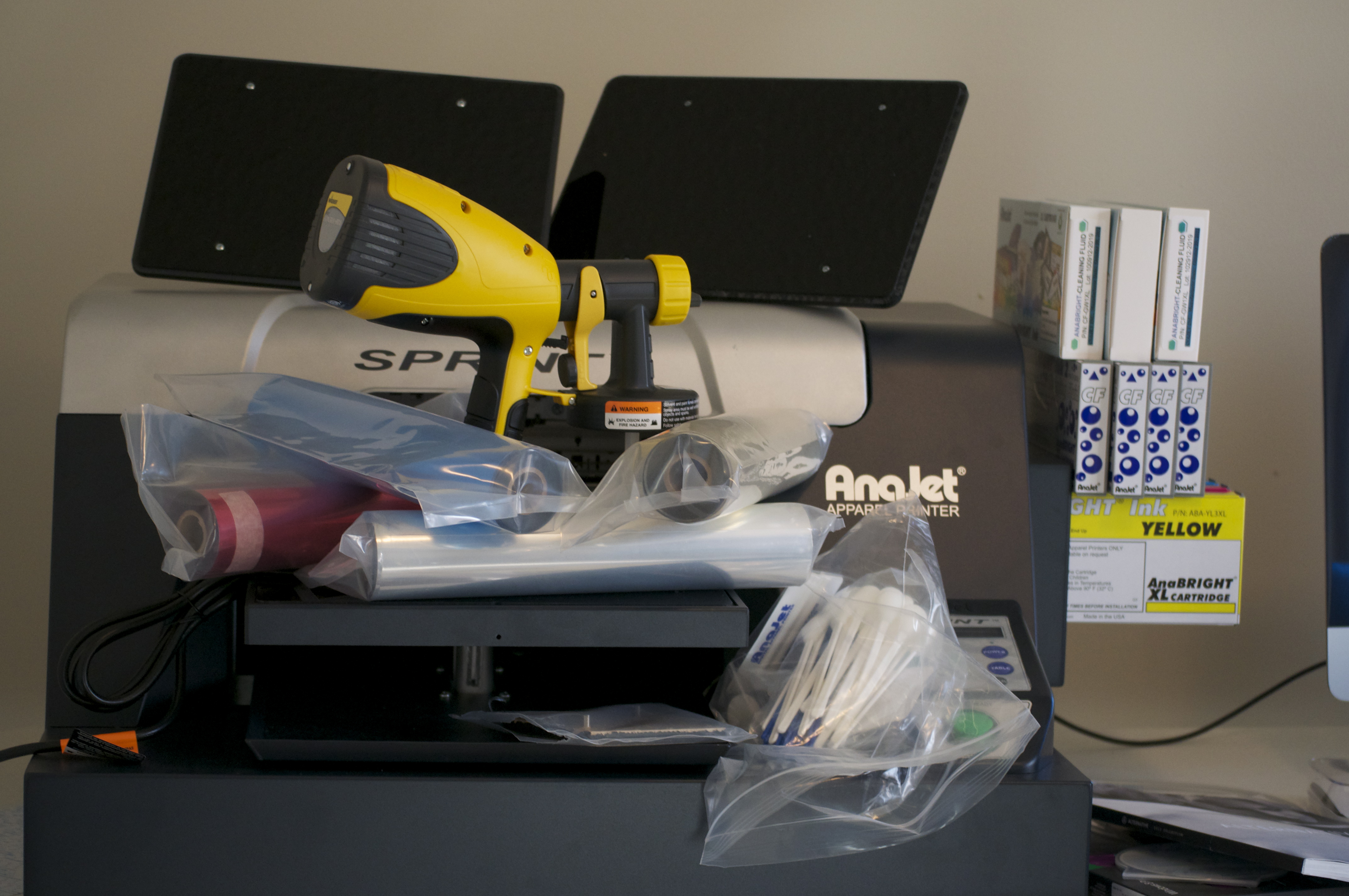 sprint tee shirt printer