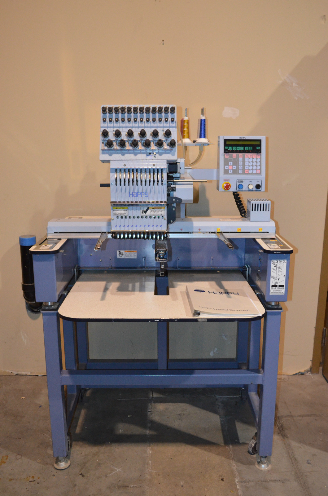 Happy HCA120140TTC Industrial Embridery Machine 7495 (Jacksonville
