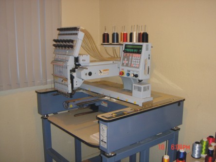 happy embroidery machine single head